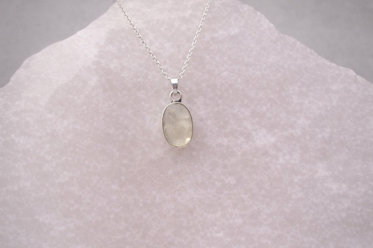 Libyan Desert Glass | Tektite Necklace | Transformation | Confidence | Abundance