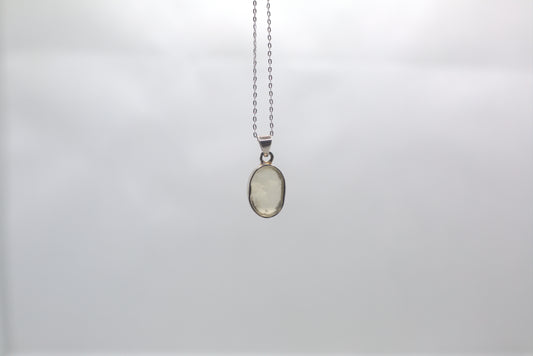 Libyan Desert Glass | Tektite Necklace | Transformation | Confidence | Abundance